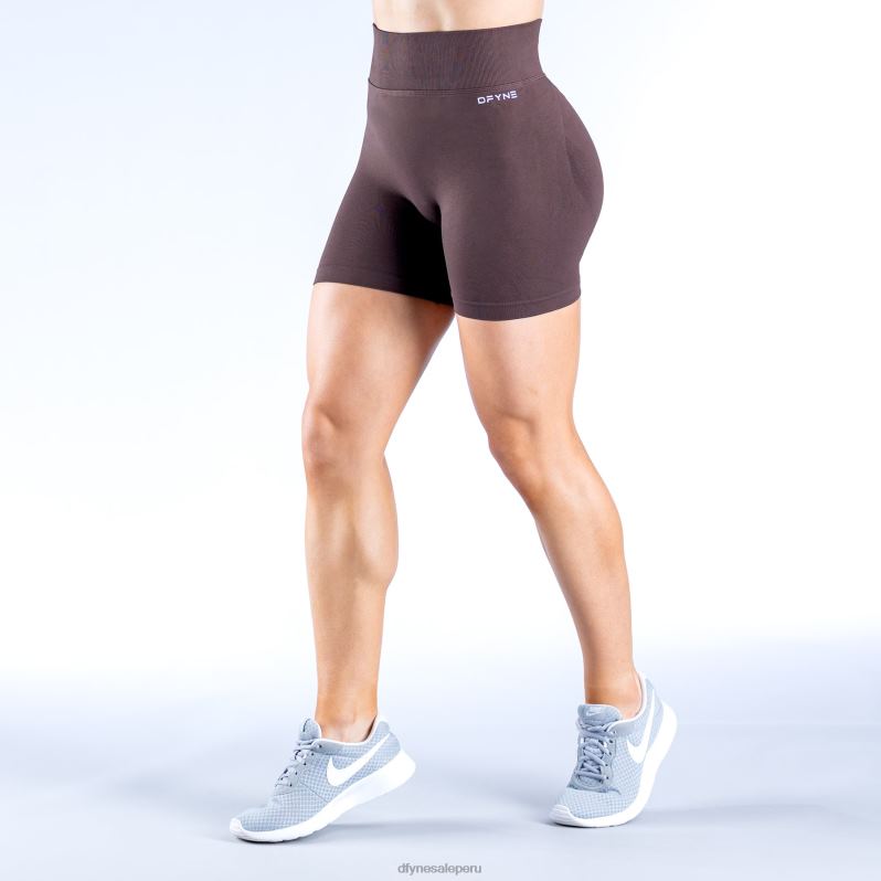 fondos HR0PN10 chocolate Cafe Dfyne pantalones cortos dinámicos 4.5' 6