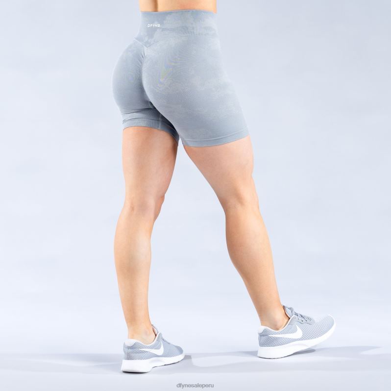 fondos HR0PN154 gris piedra claro Dfyne pantalones cortos de niebla dinámica 4.5'