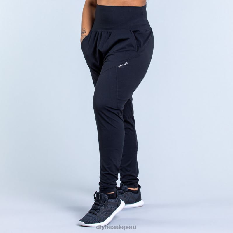 fondos HR0PN99 negro Dfyne joggers de corte cónico harén Origin 1