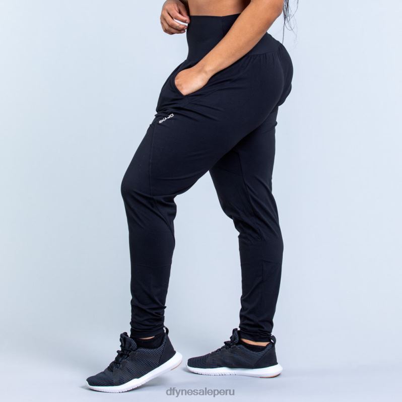 fondos HR0PN99 negro Dfyne joggers de corte cónico harén Origin 1