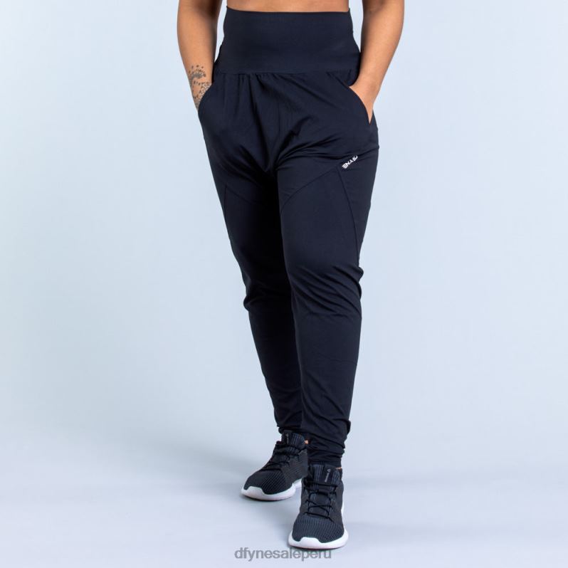 fondos HR0PN99 negro Dfyne joggers de corte cónico harén Origin 1