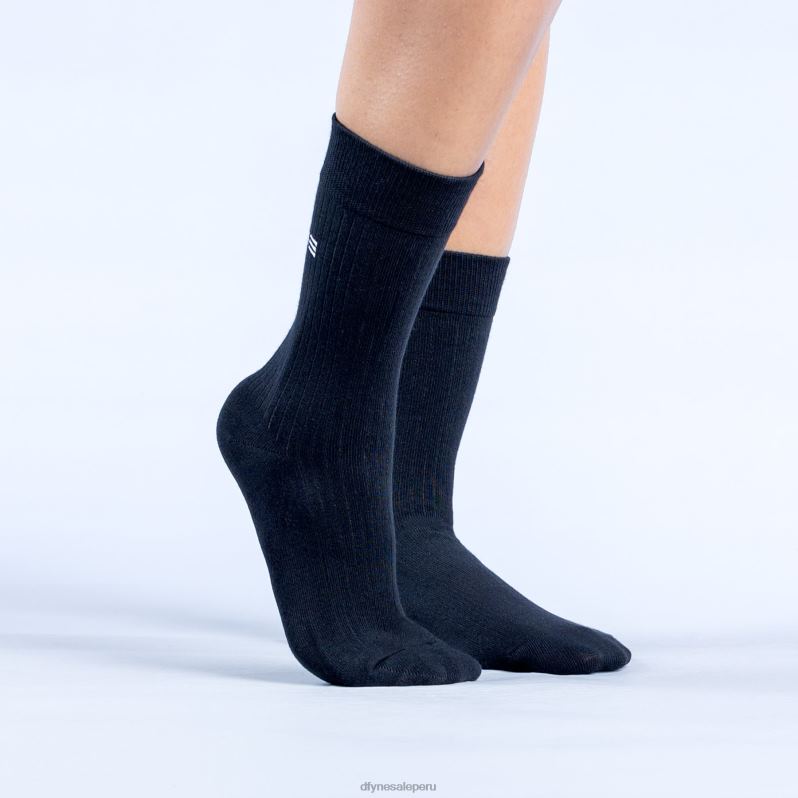 accesorios HR0PN74 negro Dfyne revivir calcetines de tripulación