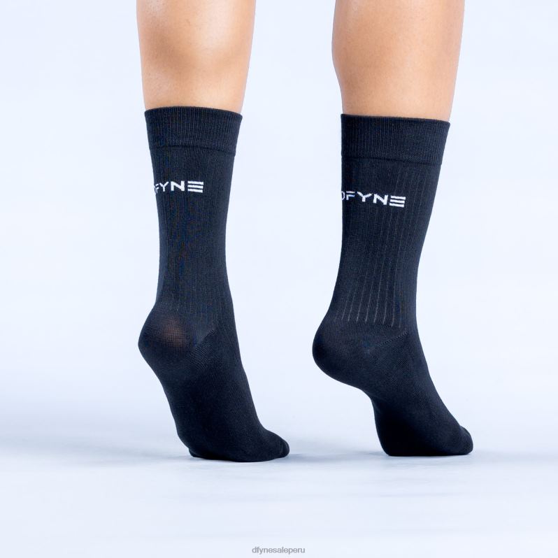 accesorios HR0PN74 negro Dfyne revivir calcetines de tripulación