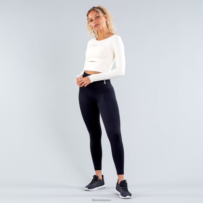 tapas HR0PN65 crema Dfyne top de manga larga origen