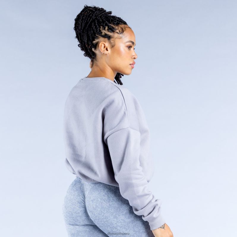 tapas HR0PN34 gris piedra Dfyne suéter corto revive de lujo 2