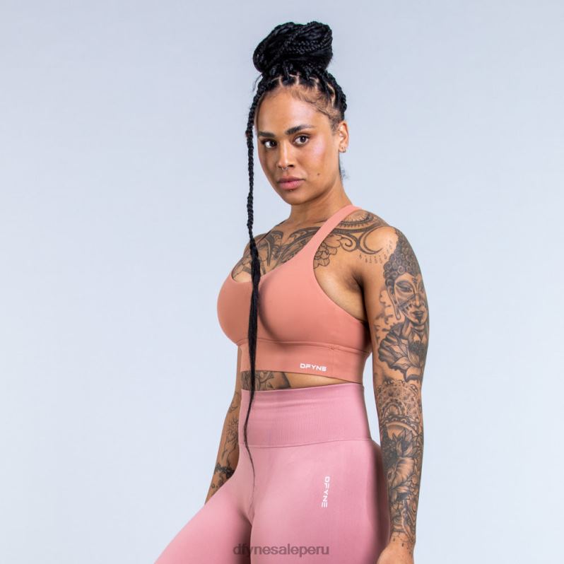 tapas HR0PN103 ladrillo Dfyne sujetador deportivo de sujeción media Origin