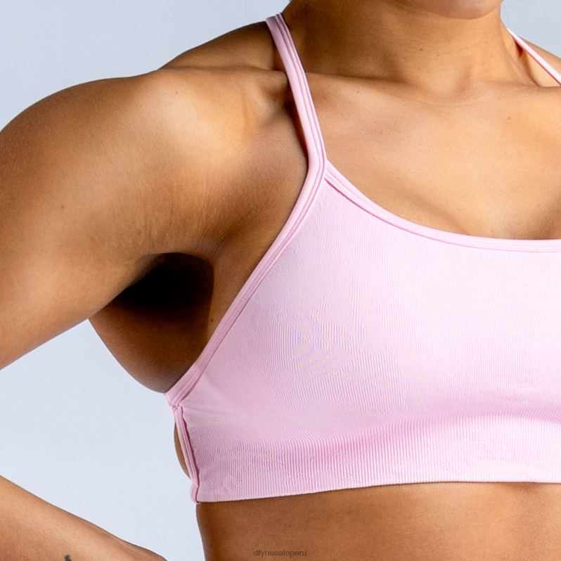 tapas HR0PN155 rosa claro rosa Dfyne sujetador deportivo sin espalda Dynamic Mist