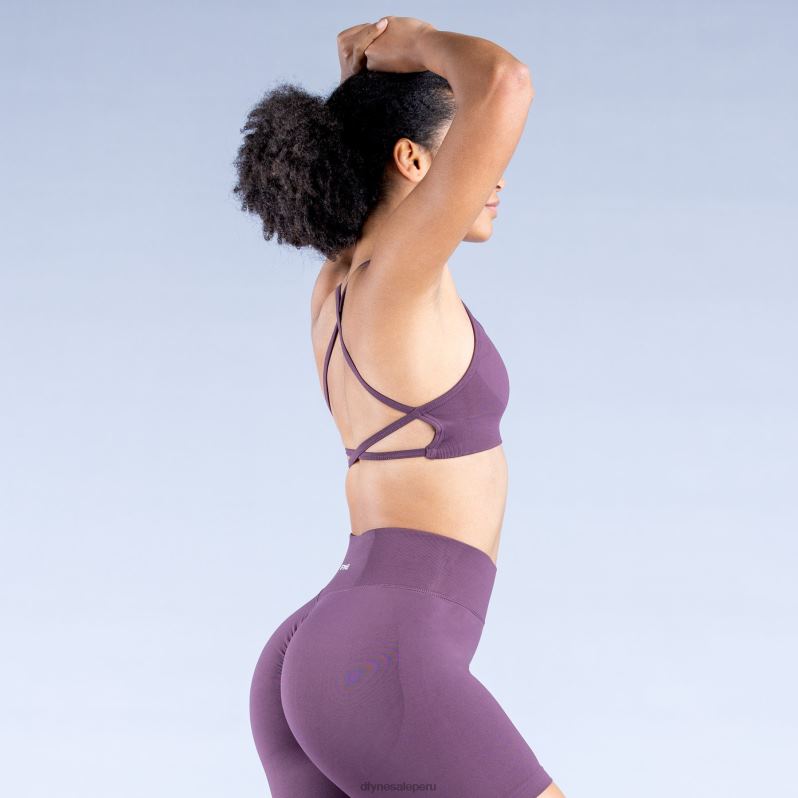 tapas HR0PN20 ciruela perfecta Dfyne sujetador deportivo dinámico sin espalda 2