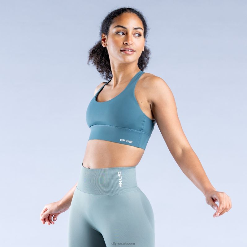 tapas HR0PN22 de color verde oscuro Dfyne sujetador deportivo de origen