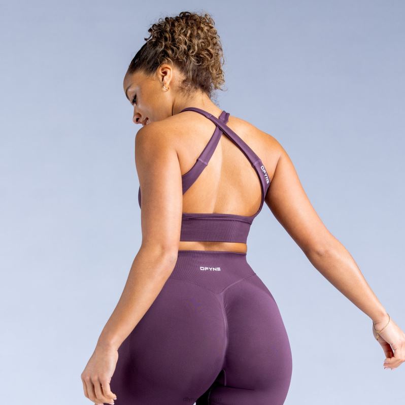 tapas HR0PN47 ciruela perfecta Dfyne sujetador deportivo dinámico